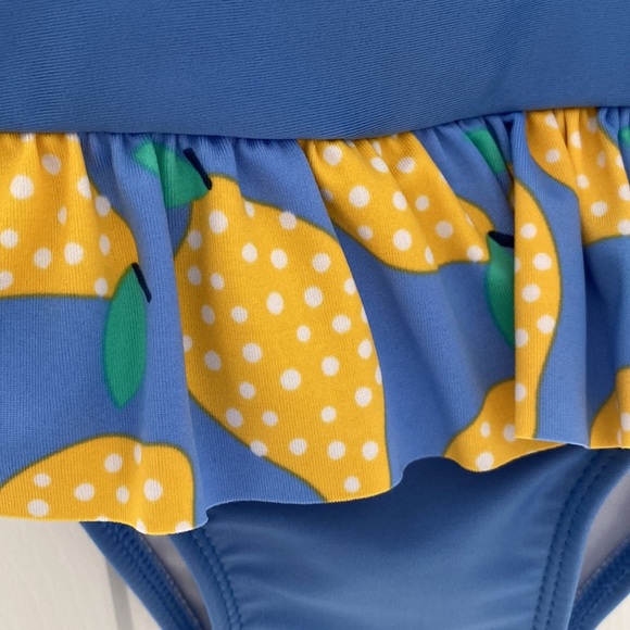 Baby Girl Lemon One piece Swimsuit Size 18 Months - Picture 5 of 6